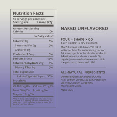 Tailwind Nutrition Endurance Fuel 50 Serving Flavour (unflavoured)