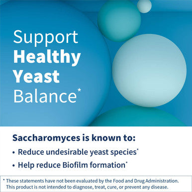 Klaire Labs Saccharomyces Boulardii - Probiotic Supplement to Help Support Healthy Yeast Balance, Immune & Digestive Health - Acid Resistant, Shelf-Stable, Hypoallergenic & Dairy- (60 Capsules)