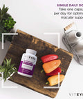 Viteyes Essentials Eye Health Dietary Supplement Lutein Zeaxanthin for Macular Support 90 Capsules