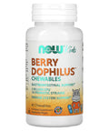 NOW Berry Dophilus 60 chews