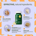 Hilma Natural Tension Headache Relief Supplements With Magnesium Boswellia And Feverfew