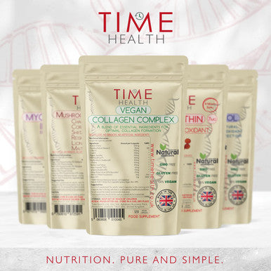 Vegan Collagen Complex | with Ceramides, Acerola Cherry, MSM, Spirulina, Bamboo, Lysine, Glycine, Proline, Biotin | UK Made | Zero Additives | GMP Standards (120 Count (Pack of 1))