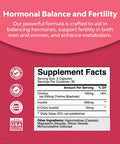 Myo-Inositol & D-Chiro Inositol Capsules - Choline Inositol Supplement for Cycle and Fertility Support - Womens Hormone Balance Supplement with Myo & D-chiro Inositol plus Choline Bitartrate