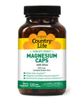 Country Life Target-Mins Magnesium With Silica 300 Mg 120 Vegetarian Capsules
