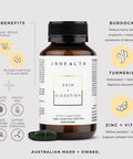 JSHealth Vitamins Digestion Support Bundle - Includes Detox + Debloat Liver Health Formula & Skin + Digestion Supplements