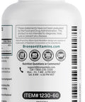 Bronson Magnesium Glycinate 200 Mg Per Serving Chelated For High Absorption, Gentle On Stomach, Non-Gmo, 60 Vegetarian Capsules