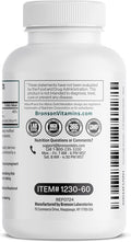 Bronson Magnesium Glycinate 200 Mg Per Serving Chelated For High Absorption, Gentle On Stomach, Non-Gmo, 60 Vegetarian Capsules