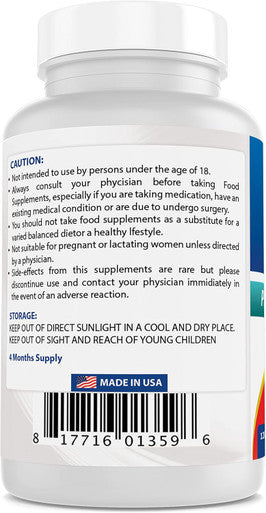 Best Naturals DMG 125 mg 120 Capsules