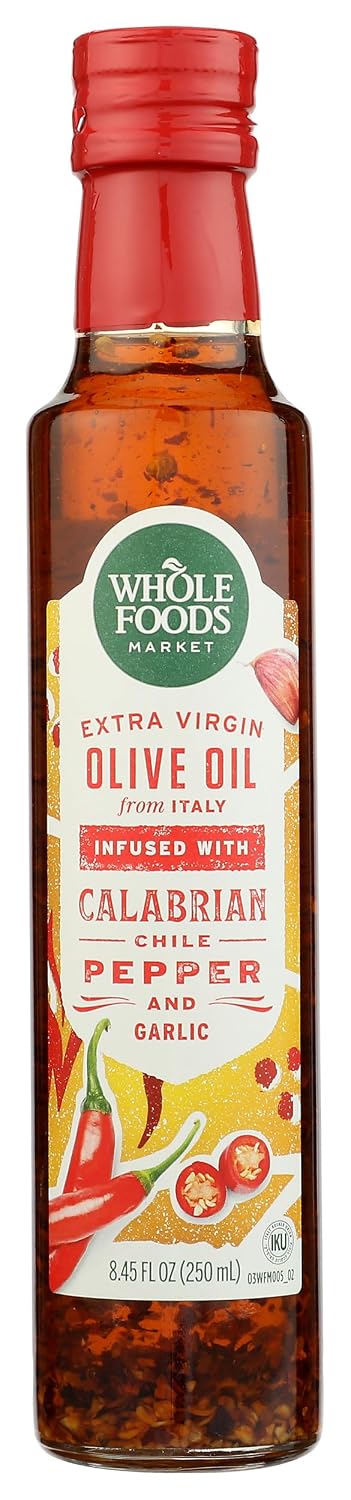 Whole Foods Market, Extra Virgin Olive Oil, Greek Infused with Lemon & Mediterranean Herbs, 8.45 Fl Oz
