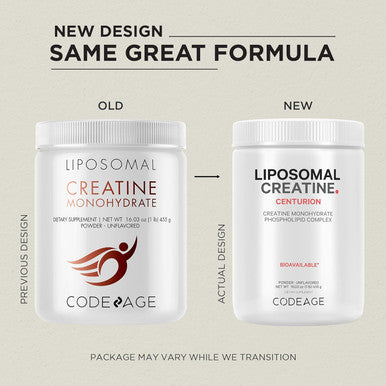 Codeage Liposomal Creatine Powder Supplement - 3-Month Supply - 5000mg Creatine Monohydrate Pre Workout & Post Workouts - Unflavored Creatine Pure Creatine Powder Creatinine for Sports - 90 Servings