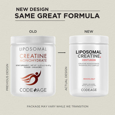 Codeage Liposomal Creatine Monohydrate Powder Supplement, Pure Creatine 5000mg 3-Month Supply, Unflavored Creatine, Micronized Creatine Powder, Creatinine Sports Muscles, Keto-Friendly - 90 Servings
