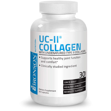 Bronson Uc-Ii Collagen With Undenatured Type Ii Collagen, 30 Capsules