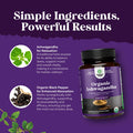 Natures Craft High Strength Organic Ashwagandha Supplements - Calm Mood Support Ashwagandha with Black Pepper for Enhanced Absorption - Vegan and Non-GMO (120 Tablets)