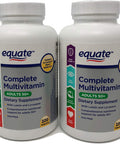Equate Mature Adult 50+ One Daily Complete Multivitamin Compare To Centrum Silver 200 Ct ( Pack Of Two )