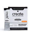 Create Single Serve Creatine Monohydrate Powder 5g Creapure Creatine | Redefining Strength Energy & Recovery | Sugar-Free Vegan Non-GMO | Unflavored Lightly Sweetened 0 Calories | 30 Packets