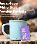 Nunaturals White Stevia Powder Packets, Single-Serve, Zero Calorie Sugar Substitute, 1000 Count