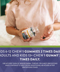 Nature'S Way Sambucus Relief Gummies With Elderberry, Vitamin C, Zinc And South African Geranium, Immune Support*, 60 Gummies