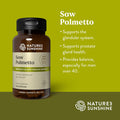 Nature'S Sunshine Saw Palmetto 100 Capsules Kosher | Naturally Helps Improve Prostate Health and Helps Balance Hormones for Adult Men and Women