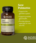 Nature S Sunshine Saw Palmetto 100 Capsules Kosher Helps Hormones