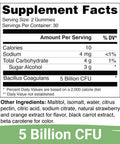 Yuve Vegan Probiotic Gummies, Probiotics For Women & Men, Sugar & Gluten-Free Gummy Probiotics, Digestive & Immune Support, 5 Billion Cfu, Helps With Constipation, Bloating & Leaky Gut, Non-Gmo - 60Ct