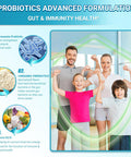 Akkermansia Probiotic, Glp-1 Probiotics For Women & Men - 10 Billion Afus + Organic Prebiotics, Digestive, Gut, Immune & Overall Health, Enhances Gut Digestive Lining Function (60 Capsules, 1-Pack)