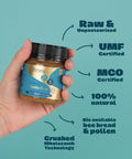 Steens Manuka Honey - UMF 24+ and MGO 1122+ - Pure & Raw 100% Certified Manuka Honey - Bottled and Sealed in New Zealand - 7.9 oz