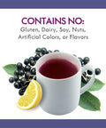 Nature's Way Sambucus Soothing Elderberry Hot Drink Mix, with Vitamin C & Echinacea, 10 Count