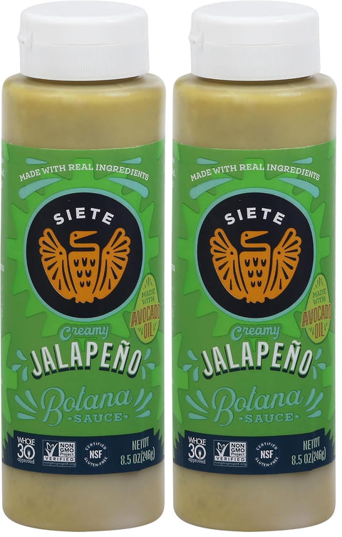 Siete Sauce Botana Jalapeno 8.5 OZ