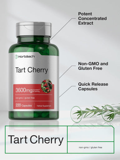 Horbaach Tart Cherry Extract 220 Capsules