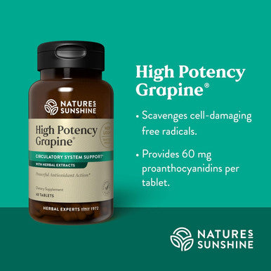 Nature'S Sunshine Grapine High Potency 60 tabs