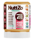 NuttZo Natural Power Fuel 7 Nuts and Seeds Butter, Crunchy, Paleo and Keto Friendly, Peanut and Gluten Free, Kosher, No Added Sugar or Oil, 12 oz Jar
