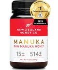 New Zealand Honey Co. Raw Manuka Honey UMF 15+ | MGO 514+, UMF Certified / 8.8oz