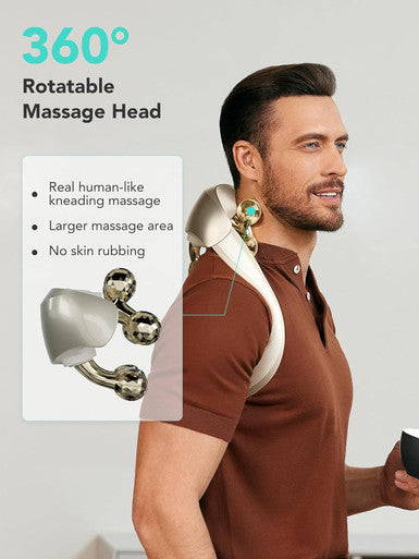 Skg Neck Massager For Pain Relief Deep Tissue, 6D Kneading Neck Massager Cordless Shiatsu Neck And Shoulder Massage With Heat For Neck, Back, Shoulder, Legs, Electric Massage Ideas, H7 Ultra E
