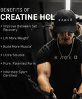 Kaged Muscle Creatine HCl Lemonlime Powder - 75 Servings