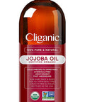 Cliganic USDA Organic Jojoba Oil Bulk 32oz, 100% Pure