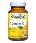 MegaFood Complex C - Immune Support - A Daily Dose Of Vitamin C Delivered With Real Food - Vegan - Non-Gmo - Gluten Free Made Without 9 Food Allergens - 60 Tabs