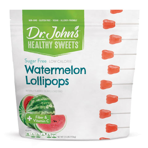 Dr. JohnÃƒÂ¢Ã¢â€šÂ¬Ã¢â€žÂ¢s Sugar Free Berry Swirl Lollipops ÃƒÂ¢Ã¢â€šÂ¬Ã¢â‚¬Å“ Keto Friendly, Vegan, Gluten Free ÃƒÂ¢Ã¢â€šÂ¬Ã¢â‚¬Å“ Xylitol & Erythritol, +Fiber & Vitamin C, Individually Wrapped ÃƒÂ¢Ã¢â€šÂ¬Ã¢â‚¬Å“ 60 Count (1 lb)