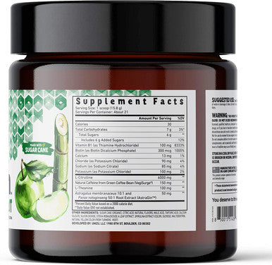 UMZU Zuum PreWorkout Sour Green Apple