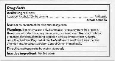 Easy Touch Alcohol Prep Pads 200 Each By Mhc Medical Products