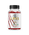 Boss Bears Fiber Gummies, Optimal Digestion, Maintain Bowel Health, Feel Lighter, Chewy Strawberry Flavor, Vegan, Gluten Free (30 Serving, Strawberry)
