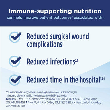 Ensure Surgery Immunonutrition Shake Vanilla 8 fl oz