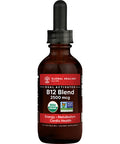 Global Healing Center Vegansafe B12, 2500 Mcg Organic Sublingual Liquid Vitamin B12 Drops | 2-In-1 Methylcobalamin & Adenosylcobalamin Blend For Energy, Mood, And Heart Health, 60-Day Supply (2 Fl Oz)