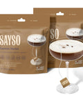 SAYSO Variety Pack | Skinny Mix: Spicy Margarita, Cardamom Paloma, Hibiscus Cosmopolitan & Honey Rosemary Moscow Mule - Craft Cocktail & Mocktail Mixers (Low-Calorie & Low Sugar), 8-Pack Assorted