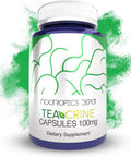 TeaCrine Capsules 100mg 30 Count Theacrine Supplement Coffee Alternative Boost Mood Energy Support Healthy Metabolism Pre Workout Supplement