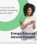 Neuroscience Cortisol Manager & Adrenal Support Supplements For Daily Energy - Adrecor With Licorice Root - L Tyrosine & More To Combat Fatigue & Promote A Healthy Stress Response (90 Capsules)