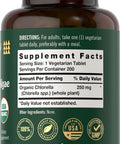 Carlyle Chlorella Blue Green Algae 250mg | 200 Tablets | Vegetarian Non-GMO Gluten Supplement | Tahoe Nutritionals