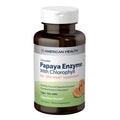 American Health Papaya Enzyme With Chlorophyll 250 Chewable Tablets
