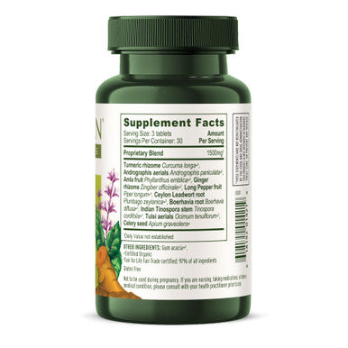Banyan Botanicals Pollen Protect Clinically Tested Organic Ayurvedic Supplement Supports A Healthy Respiratory Response To Seasonal Irritants* 90 Tablets Non-Gmo Sustainably Sourced Vegan