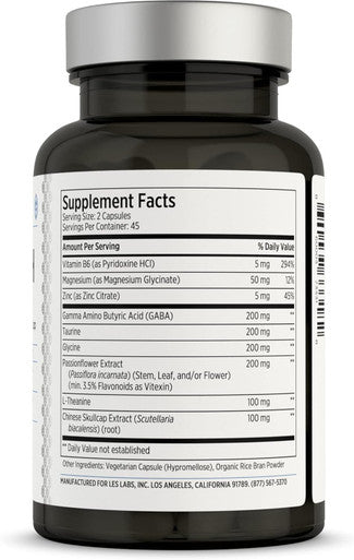 Les Labs Serenity Now Duo - Mood Boost & GABA Health Bundle Supports a Positive Mood and Better Rest