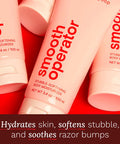 Alleyoop Smooth Operator Stubble-Softening Body Moisturizer - Vitamin A, C, E and Jojoba Oil Hydrate and Soften Your Skin - Works for Pre and Post Shave - Cruelty-Free and Paraben Free